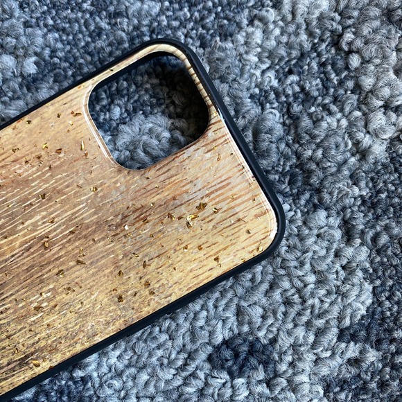 iPhone XS Max Case Vertical Gold Black NEW - Picture 3 of 8